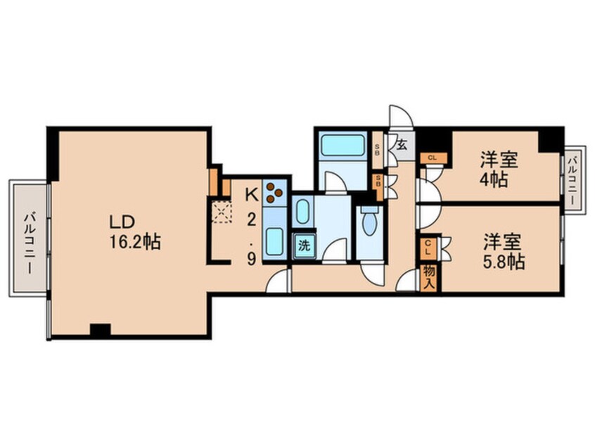 間取図 インプルーブ西早稲田