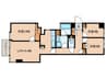 インプルーブ西早稲田 3LDKの間取り