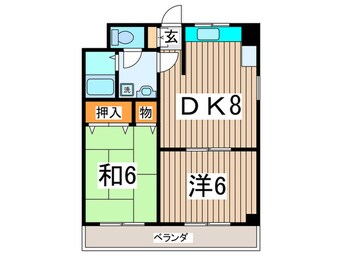 間取図 サンハウス８６