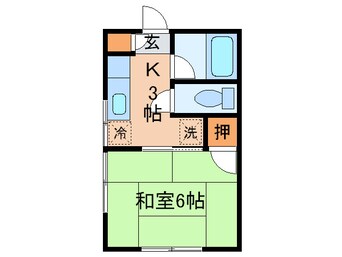 間取図 ハイツ北富士