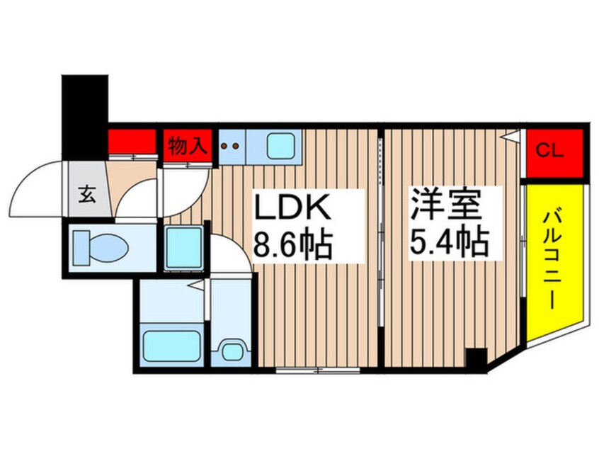 間取図 ミッキーハウス八千代台