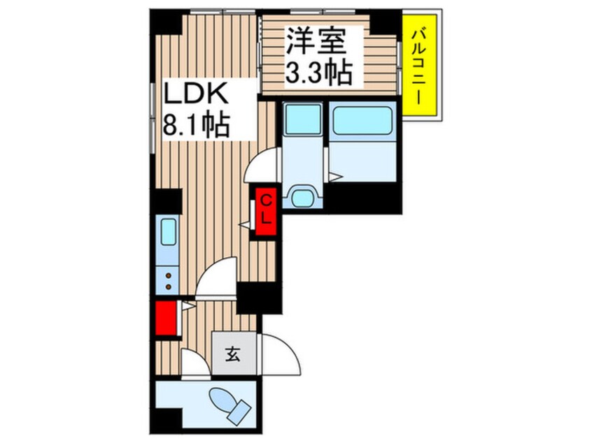 間取図 ミッキーハウス八千代台