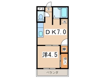 間取図 グランヒル湘南