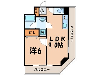 間取図 シャトレー深沢