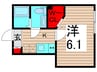オリオン堀切菖蒲園 1Kの間取り