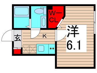 間取図 オリオン堀切菖蒲園