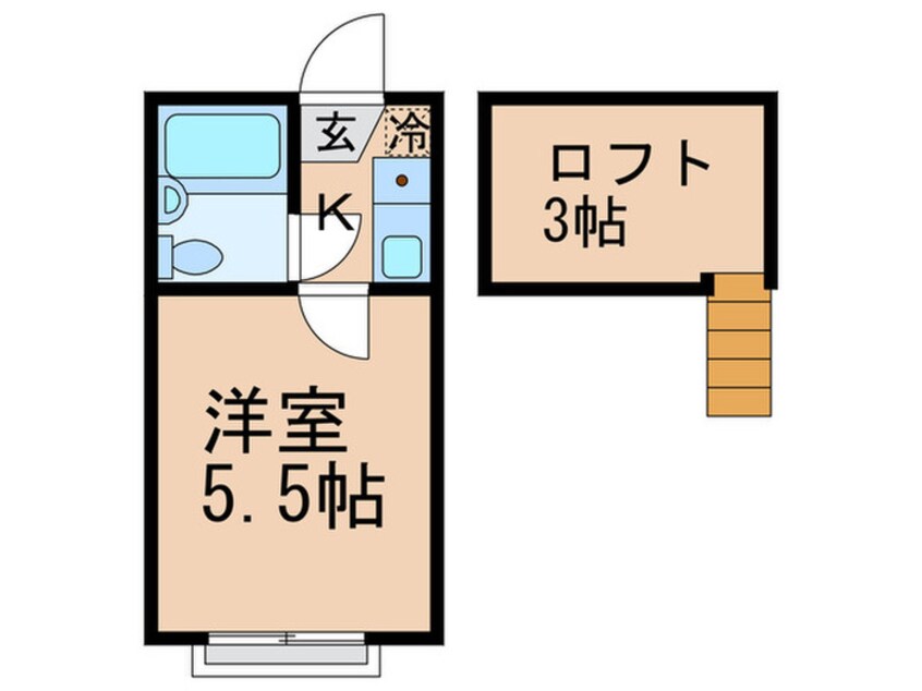 間取図 エスポワールＤ