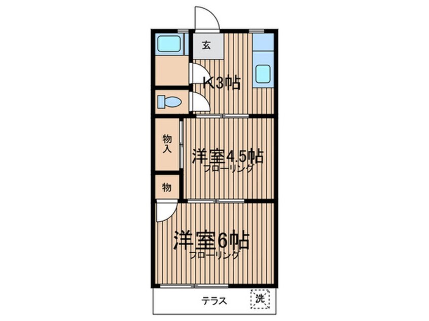 間取図 シティハイムグリ－ン