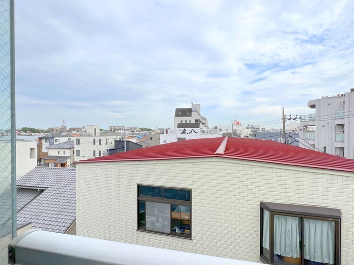室内からの展望 青戸イスズビル
