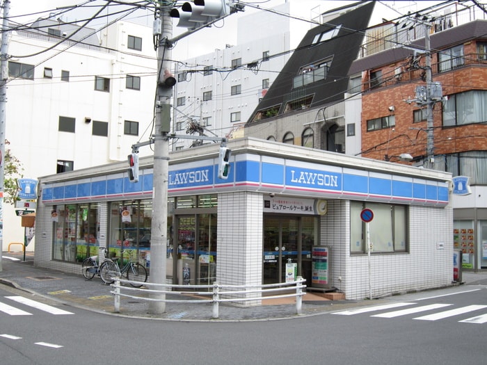 ローソン青砥駅北口店(コンビニ)まで200m 青戸イスズビル