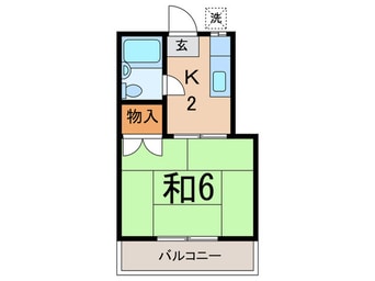間取図 ハイム青葉Ｂ