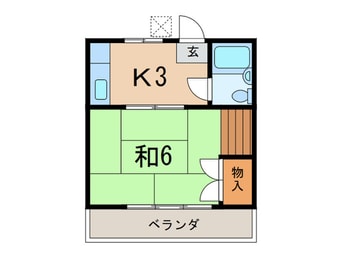 間取図 ハイム青葉Ｂ