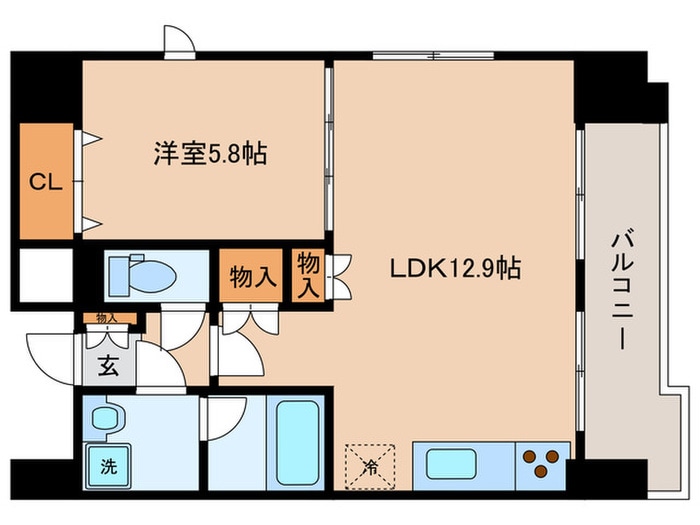 間取り図 KDXレジデンス大山