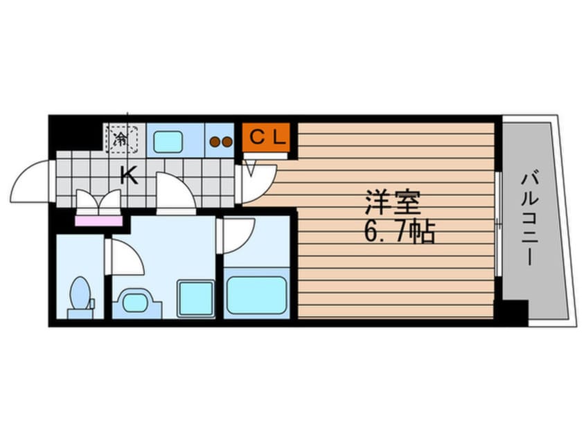 間取図 KDXレジデンス大山