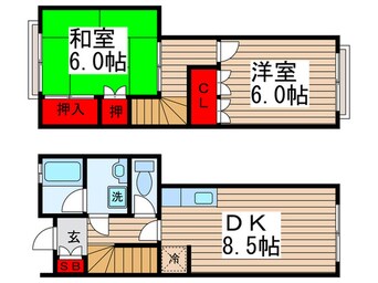 間取図 パインハイツ