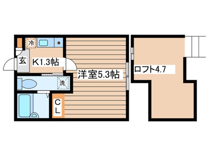 間取図 マ・ドミール生田