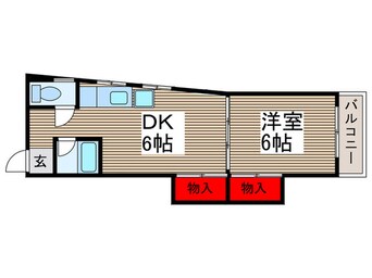 間取図 戸枝ハイツ