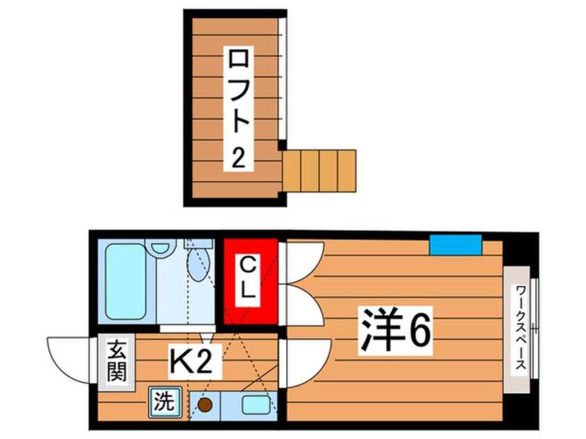 間取図 第二ハイツＡＭＥＹＡ