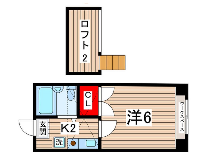 間取図 第二ハイツＡＭＥＹＡ