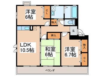 間取図 パルソシア