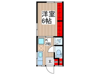 間取図 リガーレ東陽