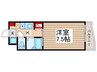 クレセールふじみ野Ⅱ 1Kの間取り