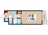 クレセールふじみ野Ⅱ 1Kの間取り