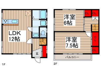 間取図 ミロメゾン市川曽谷４丁目