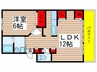 中山第一マンション(204) 1LDKの間取り