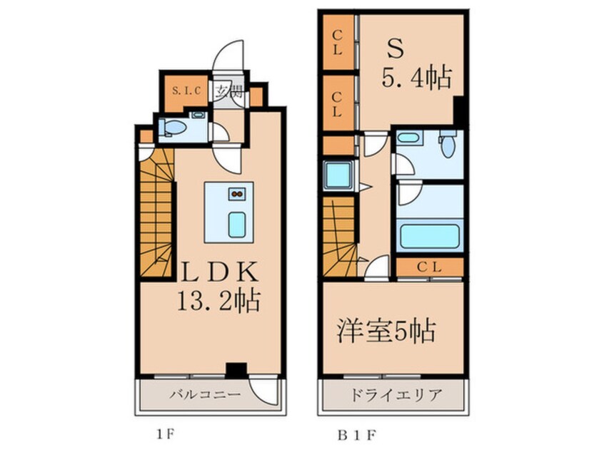 間取図 THE LUDLOW NAKAMEGURO