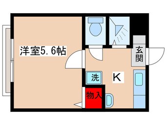 間取図 ドウエルイナリヤマ