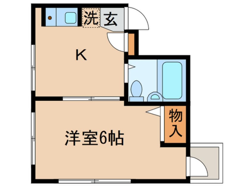 間取図 角田ビル