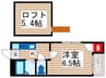 ファーストコーポラス9 1Kの間取り