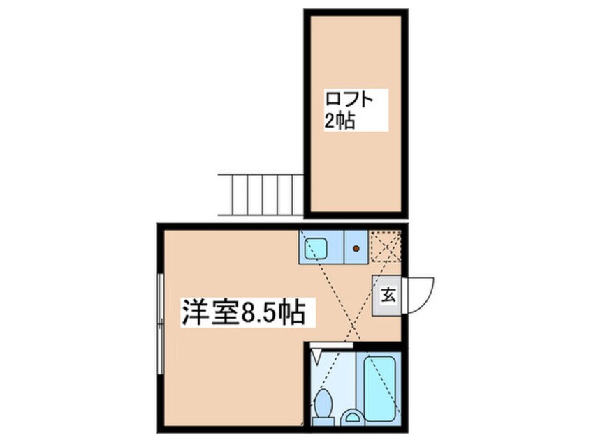 間取図 コーポ大里