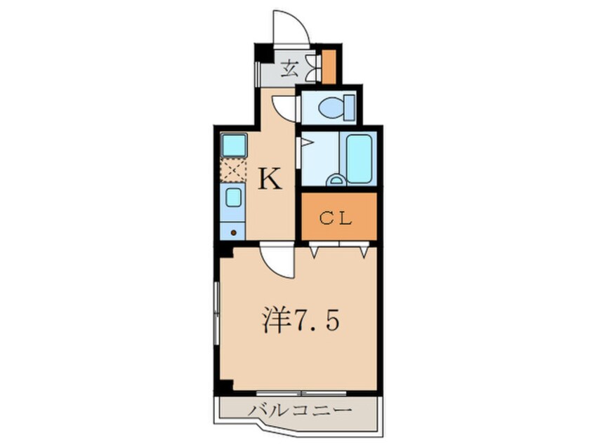 間取図 ルミエール東池袋