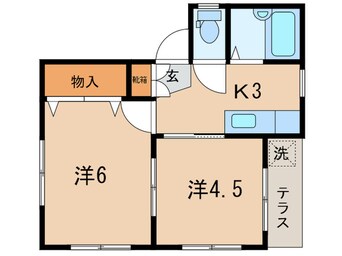 間取図 大木マンション