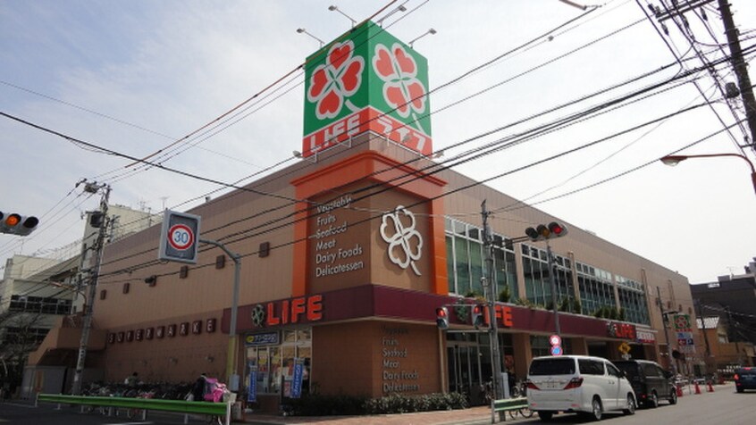 ライフ菊川店(スーパー)まで219m COURT　TAKETOKU　Ⅲ