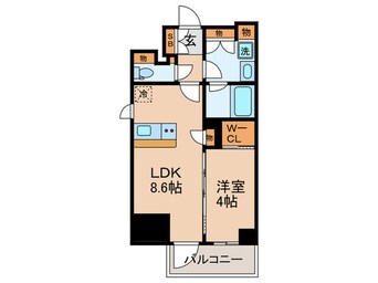 間取図 ジオエント池袋