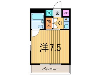 間取図 グローリア成城