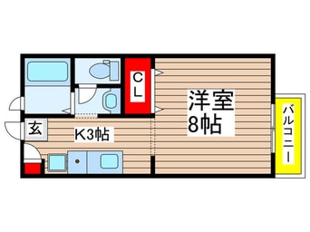 間取図 パナハイツ三山A館