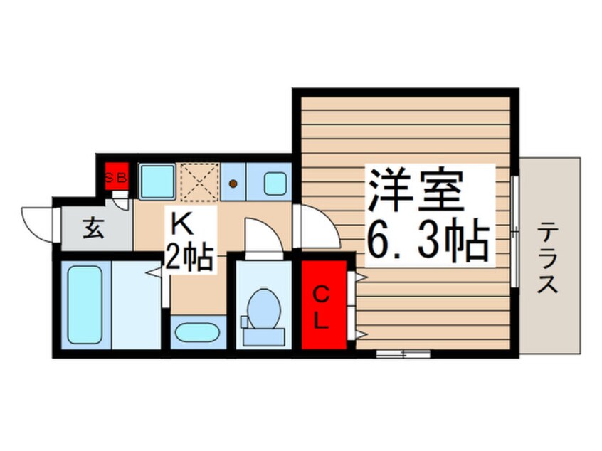 間取図 萌木庵