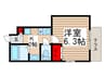 萌木庵 1Kの間取り