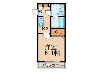 間取図 ＡＸＩＳ阿佐谷