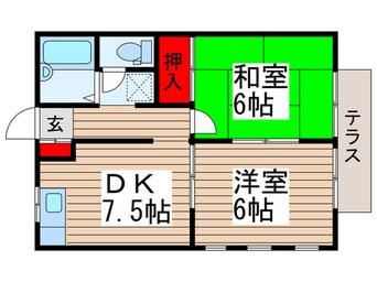 間取図 フォンテーヌC