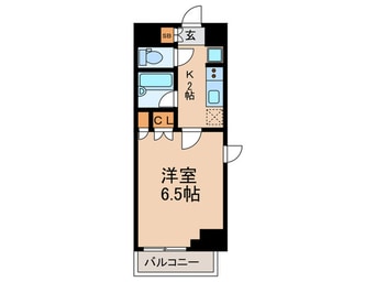 間取図 プラウドフラット早稲田