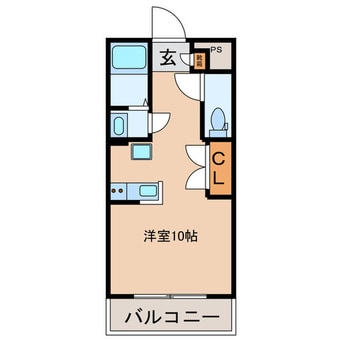 間取図 カーサフジタ