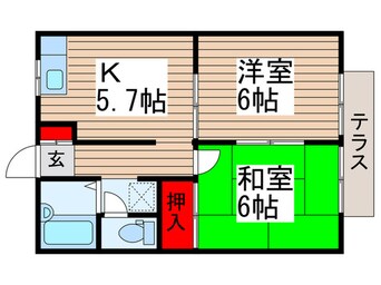 間取図 フォンテーヌD