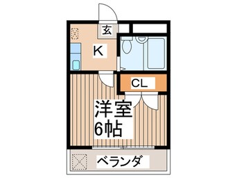 間取図 シャインハイム草加新田Ⅱ