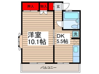 間取図 ＦＫハイム
