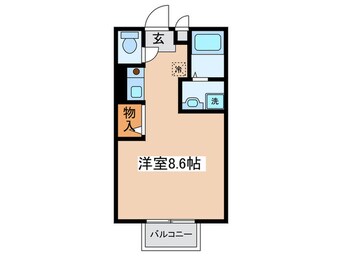 間取図 エントピア南長崎